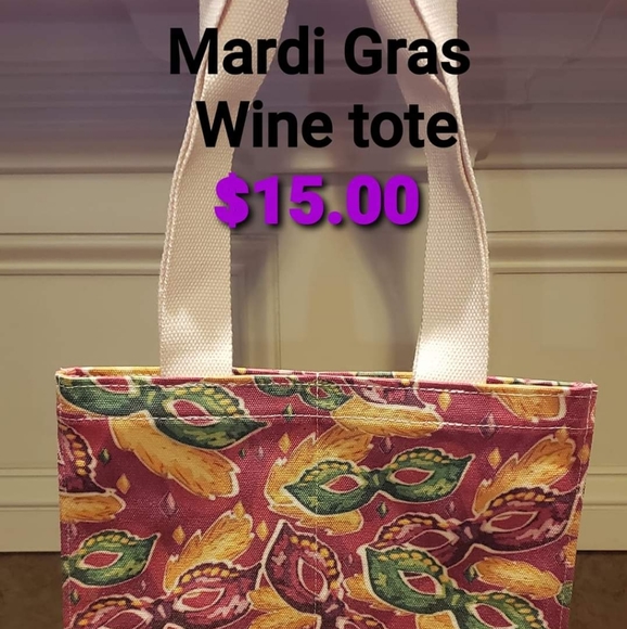 Mardi Gras Totes - NEW - Picture 3 of 8